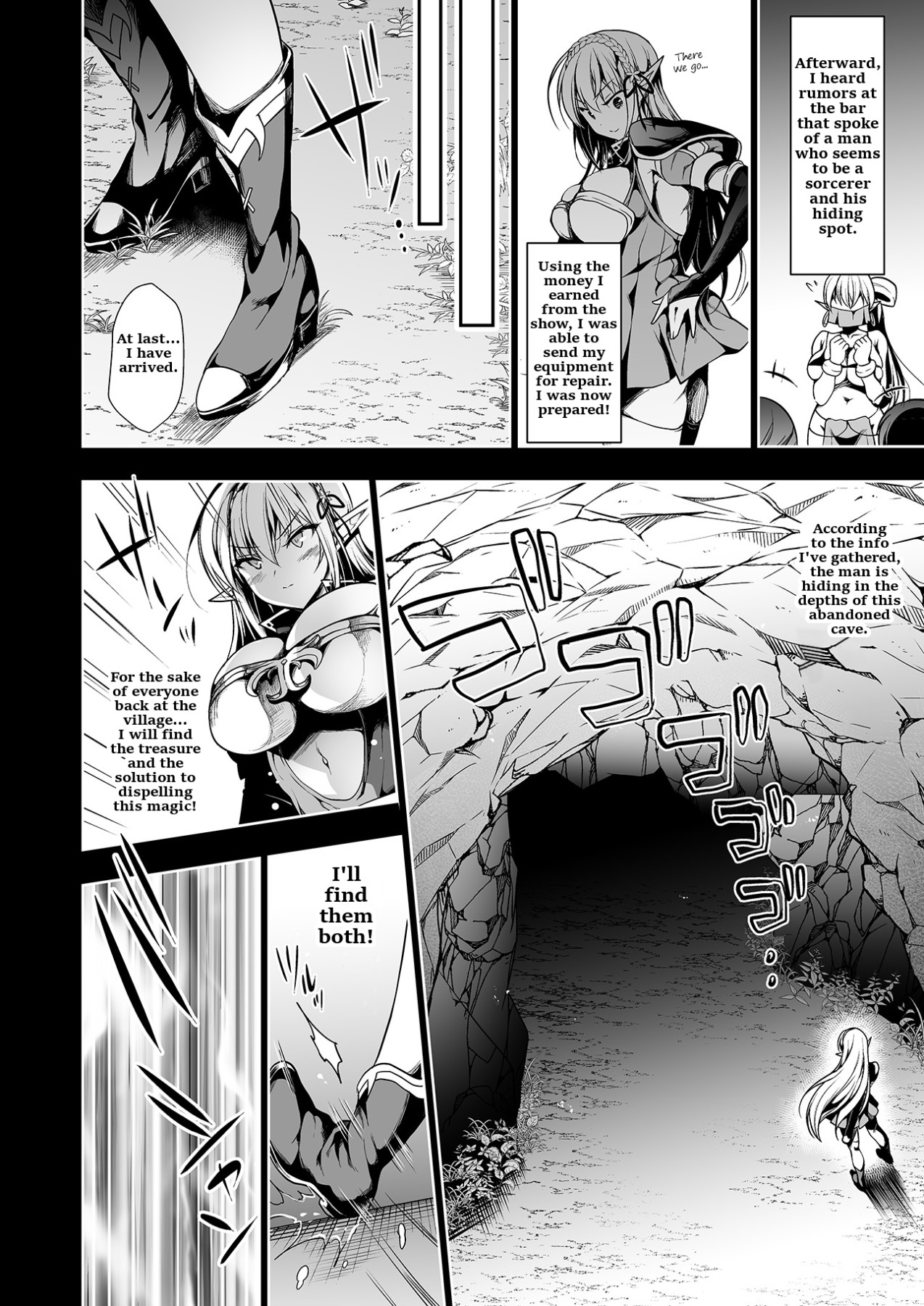 Hentai Manga Comic-A Book About Putting a Lewd Seal On an Elf Girl LEVEL:1-Read-19